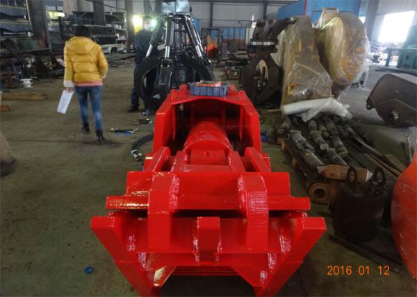Hardox450 máquina escavadora hidráulica Shears For de 20 toneladas - 30 Ton Excavator