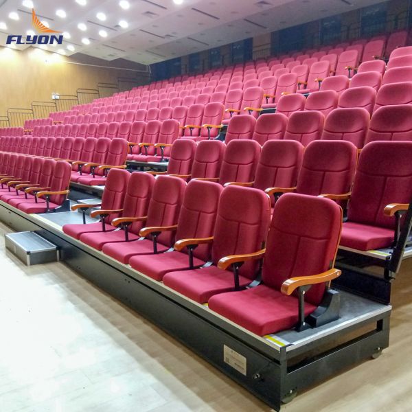 ISO Certified Modern Theater Seating with 5 Years Warranty and 10 Years Backup Support for Auditoriums