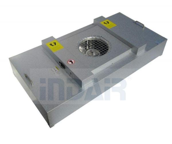 Energy Saving Clean Room FFU Unit Low Noise H14 Aluminium Zinc Plate With EBM DC Motor