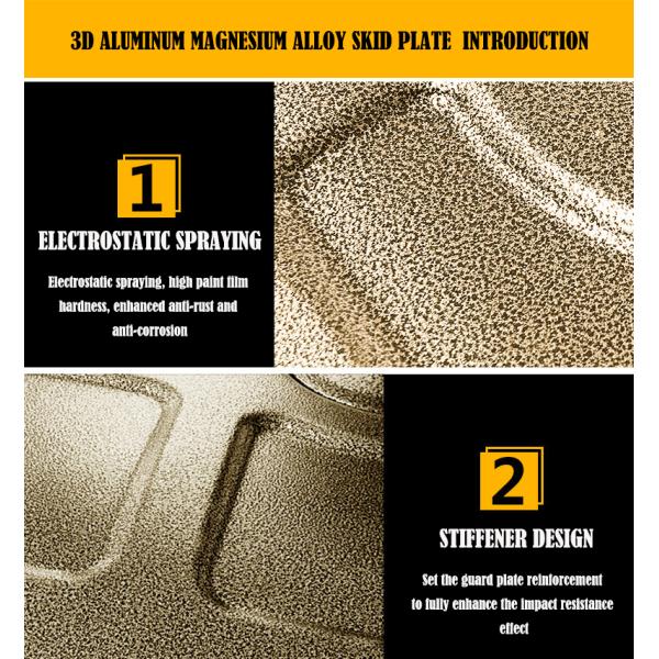 skid plate under front bumper guard Engine protector steel panel shield for Toyota