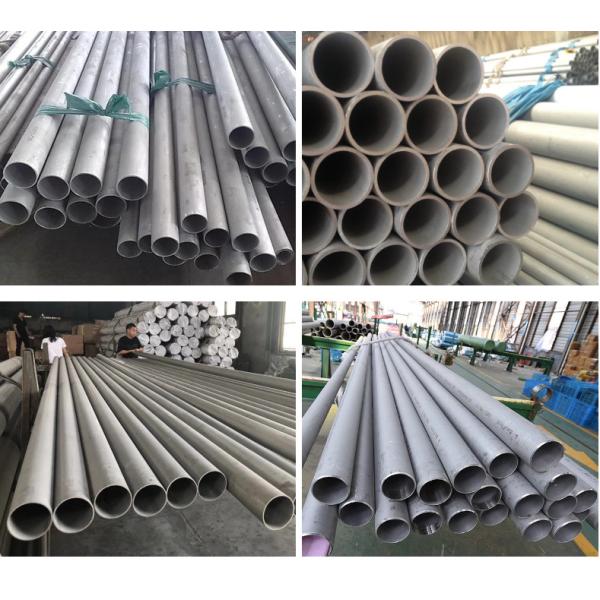 BA 2B NO.1 NO.3 Round Stainless Steel Pipe NO.4 8K HL 1-12m
