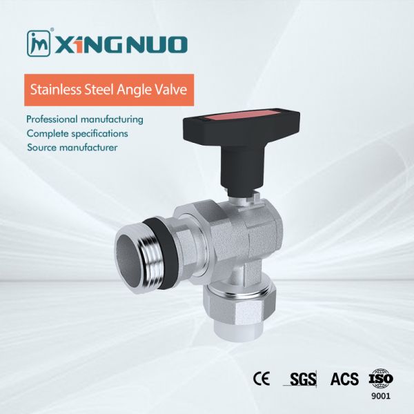 Maximum Inlet Pressure 10 Bar 145 Psi Brass Angle Valve Wall Mounted Angle Valve 1 2 Suitable for Residential Commercial