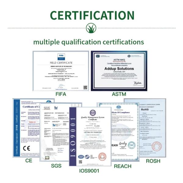 Детский синтетический ковер из искусственной травы из полиэтилена для ландшафтного дизайна