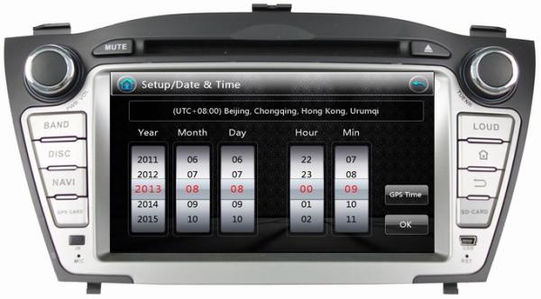 Ouchuangbo Car Radio DVD Stereo for Hyundai Tucson IX35 2009-2012 USB iPod GPS Navi OCB-7022A