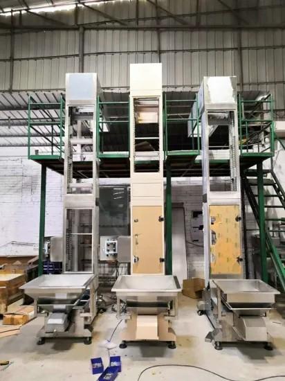 Vertical Z Type Chain Ss304 Continuous Bucket Elevator Machine For Industrial