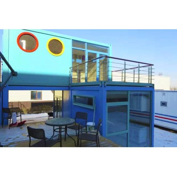 3 Layers Prefab Commercial Buildings , Flexible Assembly Commercial Steel Building Kits