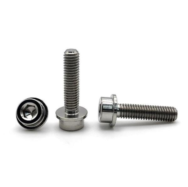 M6 Titanium Screws High Strength Titanium Fasteners Cup Head Hexagonal Screw