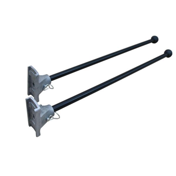 Street Feather Flag Banners Full Color Digital Printing 60 * 120 Cm Graphic Size