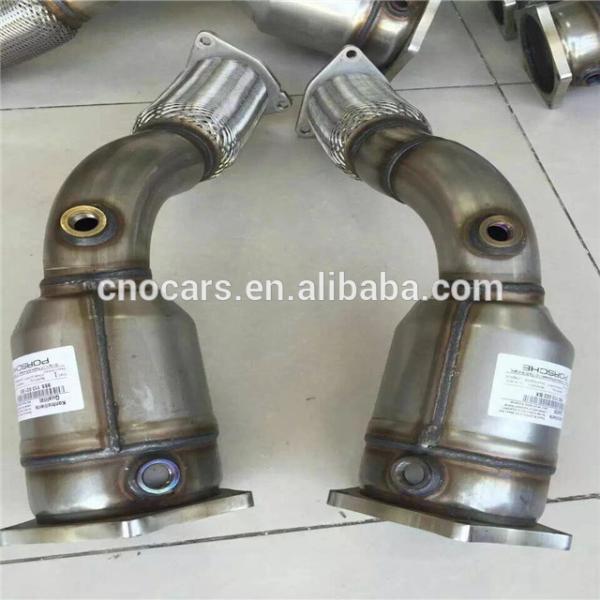 Ceramic Honeycomb Car Catalytic Converter Cleaner For Porsche Cayenne Turbo 95511302150 955113