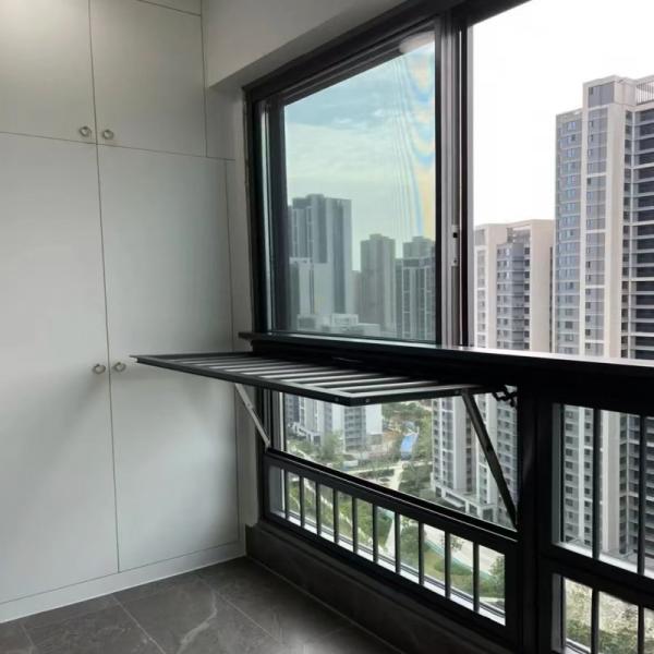 Aluminum Casement Soundproof Door Window Supplier With Level 9 Wind Pressure Resistance