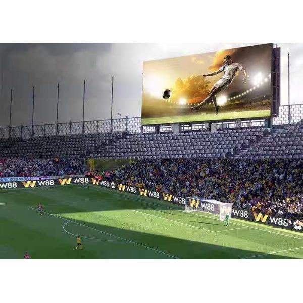 La publicité de P10 polychrome a mené l'étape d'écran de panneau/la bannière de tableau indicateur stade de sports