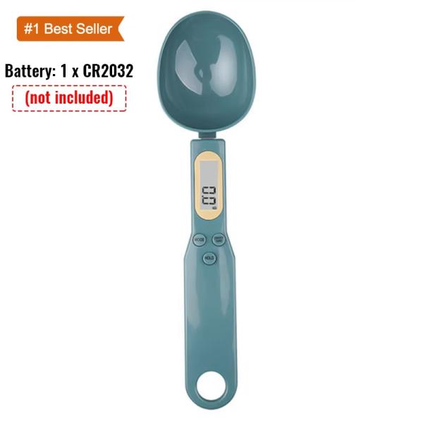 500 g/0,1 g Balance numérique de cuisine Balances électroniques à cuillère à gramme avec piles jetables et écran numérique