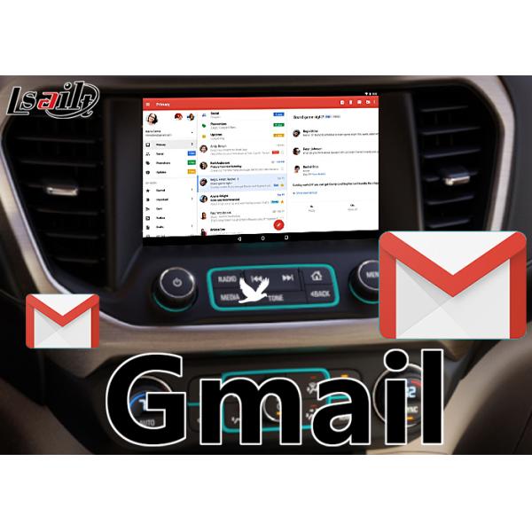 Интерфейс андроида автоматический для местности 2014-2018 GMC Юкон Сьерра с игрой Google карты онлайн Mirrorlink Youbute