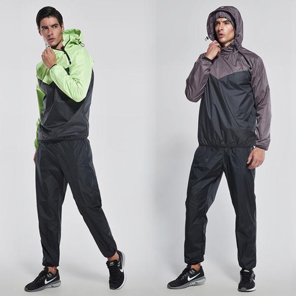 Black And Red Running Wear With Zipper Closure XL , XXL , XXXL Size