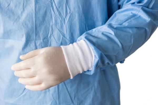 Tri-layer surgical gown isolation and protective gowns wholesale Protective Gown  surgical gown