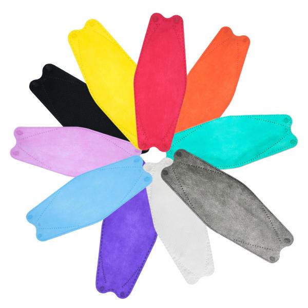 Цвет ткани Spunlace простого стиля Nonwoven подгонял маски с высокопрочным