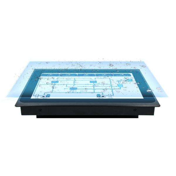 15.6 pouces Embedded Industrial Android Touchscreen Monitor 1920*1080 Capacitive Multi Touch LCD Série d'affaires étanche avec entrée USB