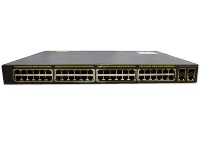 Le système de commutation de réseau Ethernet de Cisco Catalyst 2960 plus 48 ports est appelé commutateur POE WS-C2960+48PST-L 2 1000Base-T +2 SFP LAN Base.