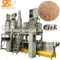 máquina da transformação de produtos alimentares dos peixes de 100kg/H -6t/H que flutua e que afunda SLG65