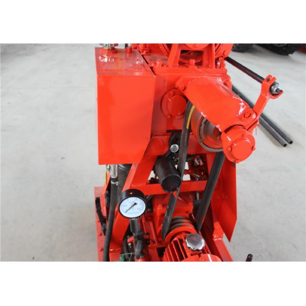 Máquina de perfuração móvel amarela da perfuração/broca montada esteira rolante Rig For Water Well