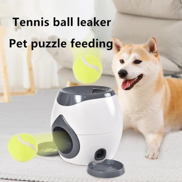 Dog Tennis Ball Launcher Pet Interactive Training Reward Machine