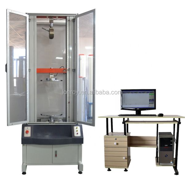 EN 1288 ASTM C158 Three Point Four Point Glass Bending Flexural Tester with Computer Software Control ISO 527