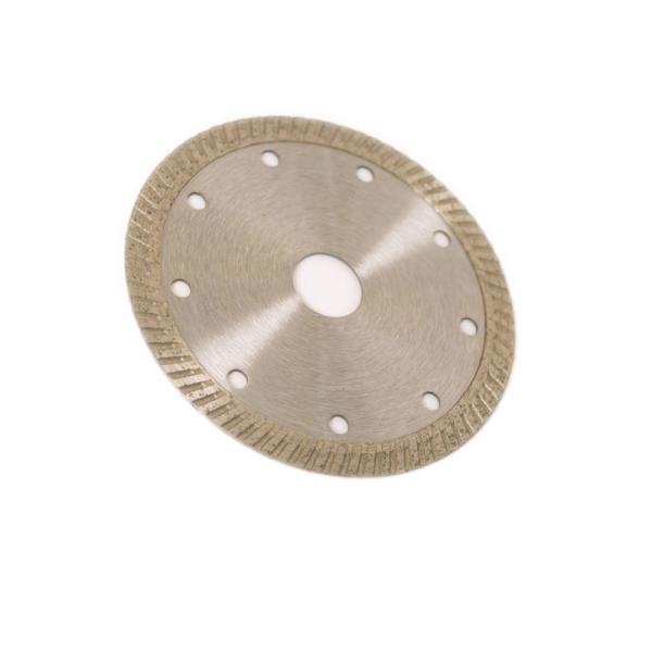 Corpo de aço de alta qualidade de Diamond Blade 65Mn da porcelana da imprensa quente 5inch ‘125×1.2/2.0×10×22.23mm com vida de corte longa