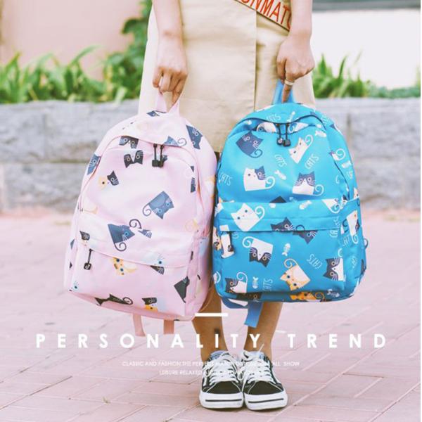 New Japan and south Korea cute cartoon backpack fashion backpack middle school students bag