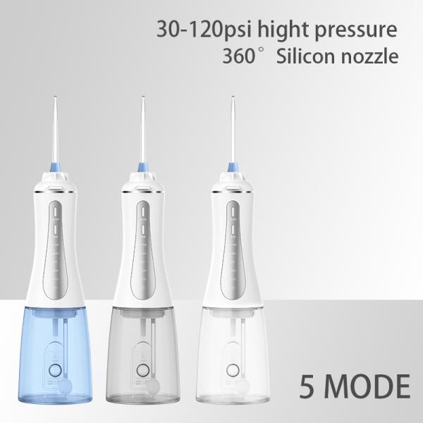 CE ROHS FCC Portable Water Flosser IPX7 Waterproof For Travel