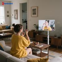 Qtenboard 23.8 32 Inch Wireless Rollable Smart Touch Screen TV Portable Touch Screen Monitor TV With 9hr Battery
