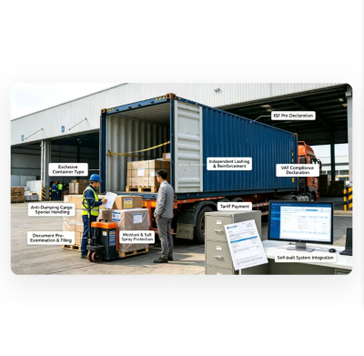 Full Container Load FCL Sea Freight From China To USA Factory Direct FCL Loading