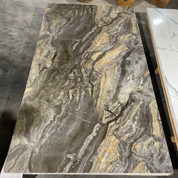 1220x2800mm Interior Decorative PVC Marble Sheet