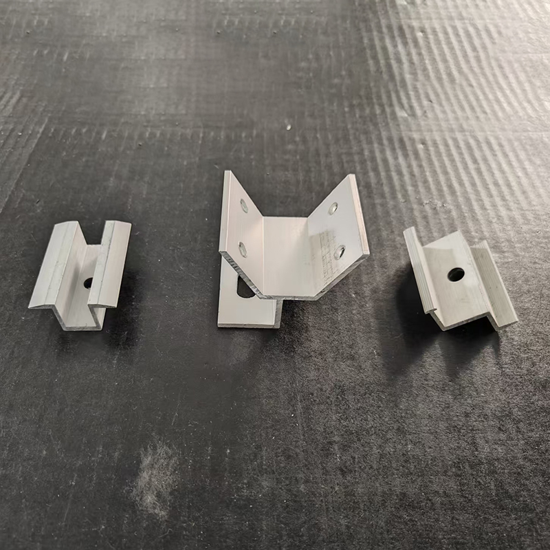 Anodized Aluminum Strut Channel Accessories Photovoltaic Support Uni Strut Bracket
