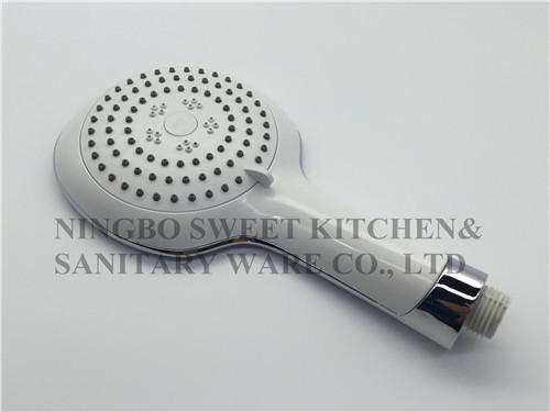 hot sale ABS material chrome plating shower head hand shower rain shower sanitary ware accessories
