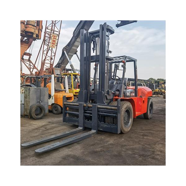 2012 Heli 10Ton Diesel Engine Forklift with 10000kg Capacity and Routine Fork Length