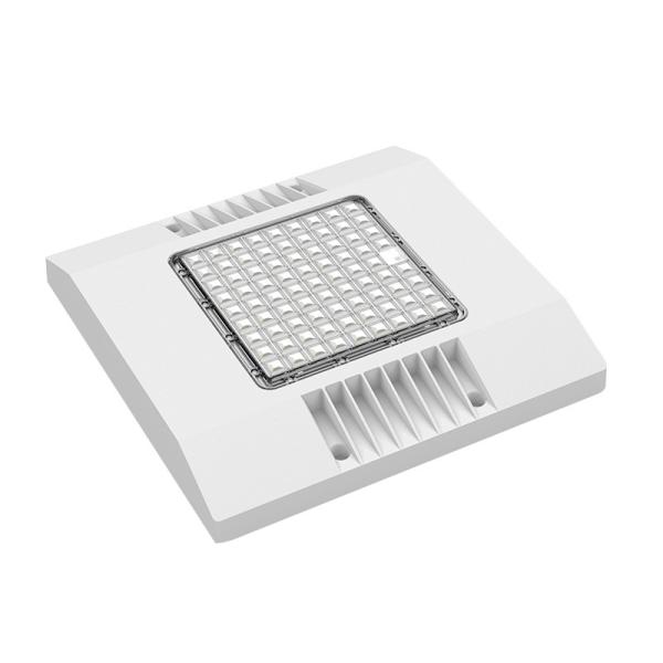 Белым приведенная цветом сень бензоколонки освещает 165lm/w 100w 150w IP66 IK10 85 градусов