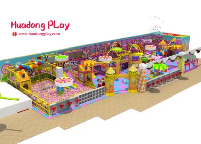 Colorful Soft Play Equipment High Strength Aluminium Alloy Long Life Span