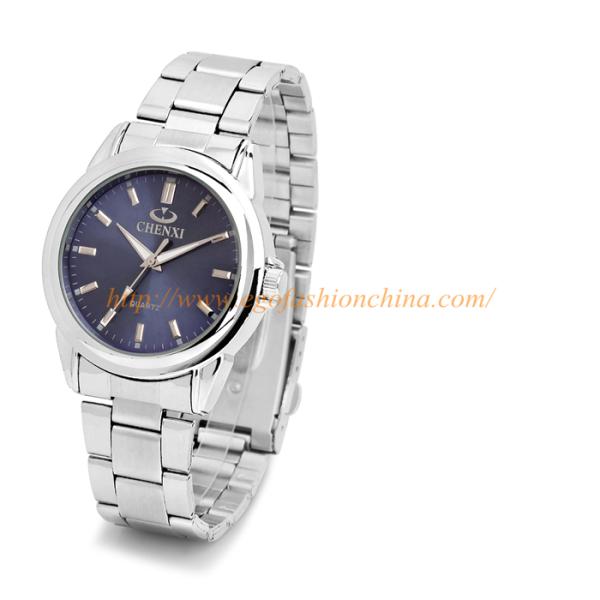 Unisex Watch Casual Watches Man Stainless Steel Band OEM Watch Blue Black Quartz Watch Men