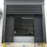 Sistema de carga ajustable de alta durabilidad Camión de ahorro de energía Contenedor Bajas de carga con bolsas de aire Refugio para puertas con color personalizado