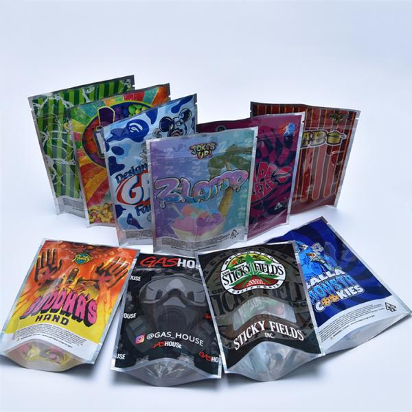 Пластиковый стойте вверх упаковка еды кота молнии плоского дна