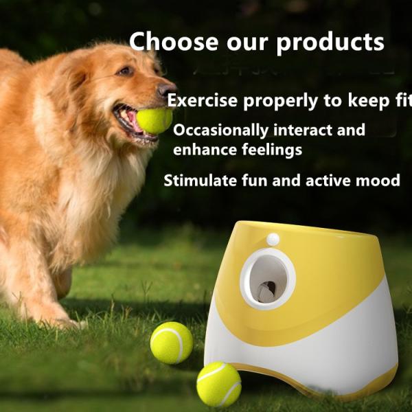 Dog Toy Tennis Automatic Ball Throwing Transmitter Intelligent Interactive