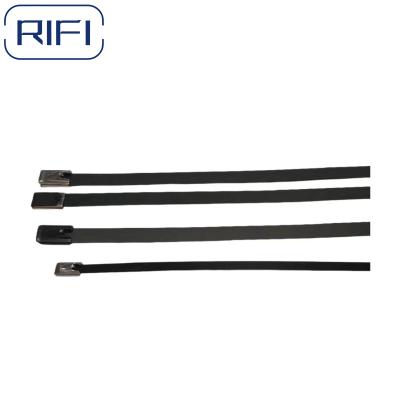 RIFI Full PVC Coated Stainless Steel 316 Cable tie