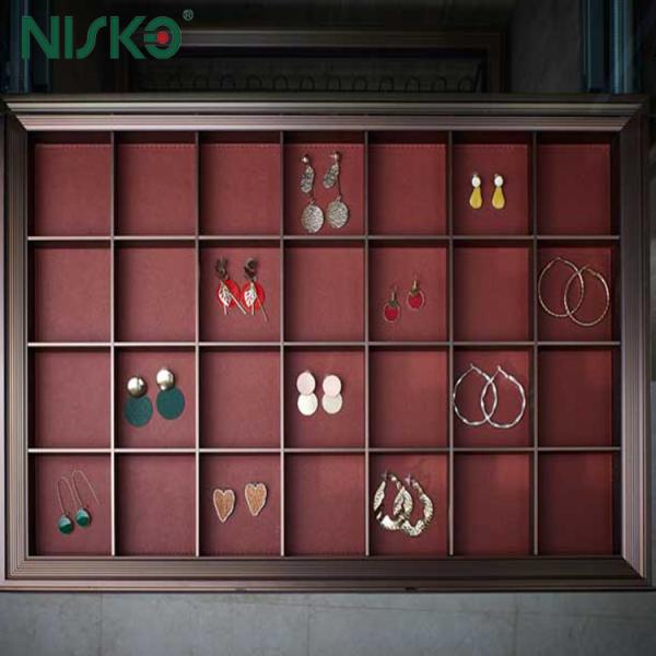 Hidden Pull Out Jewelry Tray Soft Close 700mm for Wardrobe