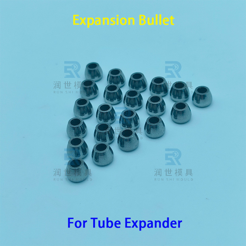 Tungsten Steel Tube Expander Spare Parts Φ7 Expansion Bullet For Vertical Electric Expander