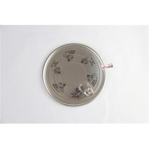 83,3 millimètres 401 | chapeaux composés argentés de boîte en fer blanc, fer-blanc grand ouvert EOE