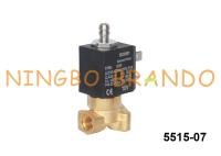 3 tipo de bronze C.C. de Ceme da máquina 5515 do café da válvula de solenoide do NC da maneira da C.A. 24V de 230V 220V