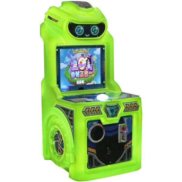 新モデル 22インチ屋内用電子エンターテイメントデバイス（子供向け）、コイン投入式ボタン付き