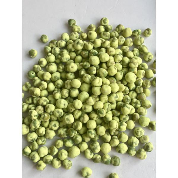 Mustard Flavor Green Bean Snacks Corn Starch Dried Green Bean Chips