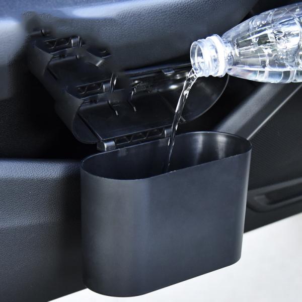 Automotive Supplies Automotive Interior Creative DIY Vehicle Mounted Vehicle Storage Bucket Portable Plastic Folding Garbage Can