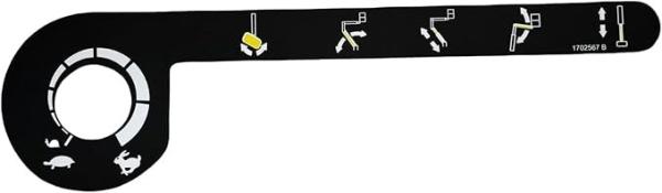 La vitesse de fonctionnement de la décale JLG 1702567 pour l'ascenseur JLG E300AJP E450AJ 450AJ 510AJ 600AJ